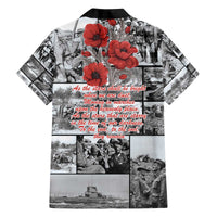 ANZAC Day Gallipoli Campaign Family Matching Off The Shoulder Long Sleeve Dress and Hawaiian Shirt To The End They Remain