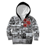 ANZAC Day Gallipoli Campaign Kid Hoodie To The End They Remain