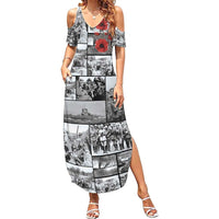 ANZAC Day Gallipoli Campaign Summer Maxi Dress To The End They Remain