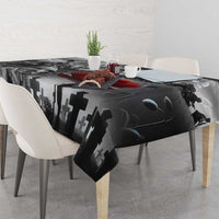 Black ANZAC Day The Battle of Lone Pine Tablecloth Kiwi-Kangaroo Soldier Lest We Forget LT9 - Polynesian Pride