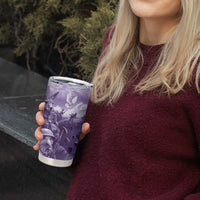 Purple ANZAC Day The Battle of Lone Pine Tumbler Cup Kiwi-Kangaroo Soldier Lest We Forget