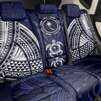 FSM Chuuk States Back Car Seat Cover Micronesia Six 9 One Polynesian Tribal Pattern
