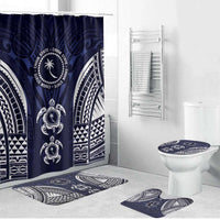 FSM Chuuk States Bathroom Set Micronesia Six 9 One Polynesian Tribal Pattern - Polynesian Pride