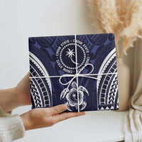 FSM Chuuk States Wrapping Paper Micronesia Six 9 One Polynesian Tribal Pattern - Polynesian Pride