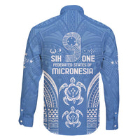 FSM Kosrae States Family Matching Mermaid Dress and Hawaiian Shirt Micronesia Six 9 One Polynesian Tribal Pattern