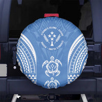 FSM Kosrae States Spare Tire Cover Micronesia Six 9 One Polynesian Tribal Pattern
