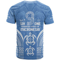 FSM Kosrae States T Shirt Micronesia Six 9 One Polynesian Tribal Pattern