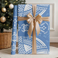 FSM Kosrae States Wrapping Paper Micronesia Six 9 One Polynesian Tribal Pattern - Polynesian Pride