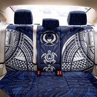 FSM Pohnpei States Back Car Seat Cover Micronesia Six 9 One Polynesian Tribal Pattern