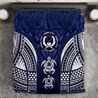 FSM Pohnpei States Bedding Set Micronesia Six 9 One Polynesian Tribal Pattern