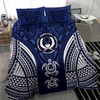 FSM Pohnpei States Bedding Set Micronesia Six 9 One Polynesian Tribal Pattern