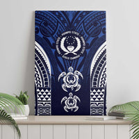 FSM Pohnpei States Canvas Wall Art Micronesia Six 9 One Polynesian Tribal Pattern