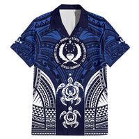 FSM Pohnpei States Family Matching Mermaid Dress and Hawaiian Shirt Micronesia Six 9 One Polynesian Tribal Pattern