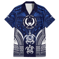 FSM Pohnpei States Family Matching Off The Shoulder Long Sleeve Dress and Hawaiian Shirt Micronesia Six 9 One Polynesian Tribal Pattern