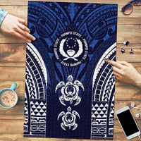 FSM Pohnpei States Puzzle Micronesia Six 9 One Polynesian Tribal Pattern - Polynesian Pride