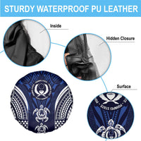 FSM Pohnpei States Spare Tire Cover Micronesia Six 9 One Polynesian Tribal Pattern