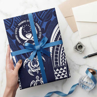 FSM Pohnpei States Wrapping Paper Micronesia Six 9 One Polynesian Tribal Pattern - Polynesian Pride