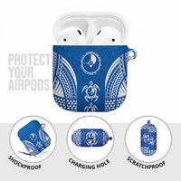 FSM Yap States AirPods Case Micronesia Six 9 One Polynesian Tribal Pattern LT9 - Polynesian Pride