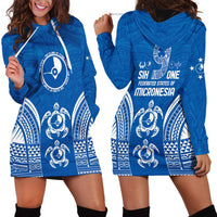 FSM Yap States Hoodie Dress Micronesia Six 9 One Polynesian Tribal Pattern