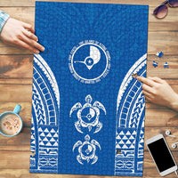 FSM Yap States Puzzle Micronesia Six 9 One Polynesian Tribal Pattern - Polynesian Pride