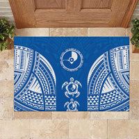 FSM Yap States Rubber Doormat Micronesia Six 9 One Polynesian Tribal Pattern