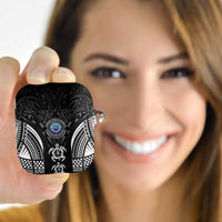 FSM Micronesia Six 9 One AirPods Case Polynesian Tribal Pattern LT9 Black - Polynesian Pride