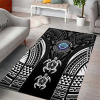 FSM Micronesia Six 9 One Area Rug Polynesian Tribal Pattern