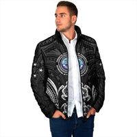 FSM Micronesia Six 9 One Padded Jacket Polynesian Tribal Pattern - Polynesian Pride