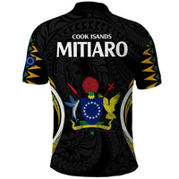 Polynesian Pride Mitiaro Island Polo Shirt Cook Islands Tribal Wave Style LT9 - Polynesian Pride
