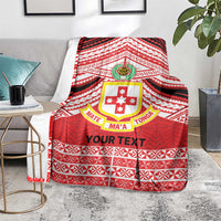 Personalised Kolisi Tonga College Atele Blanket Polynesian Ngatu Tribal LT9 - Polynesian Pride