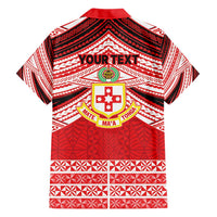 Personalised Kolisi Tonga College Atele Hawaiian Shirt Polynesian Ngatu Tribal LT9 - Polynesian Pride