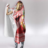 Personalised Kolisi Tonga College Atele Hooded Blanket Polynesian Ngatu Tribal LT9 - Polynesian Pride