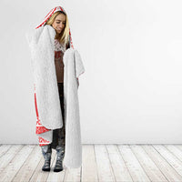 Personalised Kolisi Tonga College Atele Hooded Blanket Polynesian Ngatu Tribal LT9 - Polynesian Pride