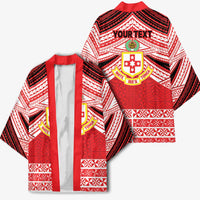Personalised Kolisi Tonga College Atele Kimono Polynesian Ngatu Tribal LT9 - Polynesian Pride