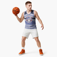 Personalised Tonga Apifoou College Basketball Jersey Polynesian Ngatu Tribal LT9 - Polynesian Pride
