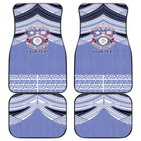 Personalised Tonga Apifoou College Car Mats Polynesian Ngatu Tribal LT9 - Polynesian Pride