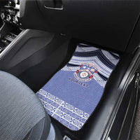 Personalised Tonga Apifoou College Car Mats Polynesian Ngatu Tribal LT9 - Polynesian Pride