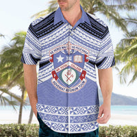 Personalised Tonga Apifoou College Hawaiian Shirt Polynesian Ngatu Tribal LT9 - Polynesian Pride