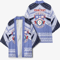 Personalised Tonga Apifoou College Kimono Polynesian Ngatu Tribal LT9 - Polynesian Pride