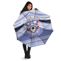Personalised Tonga Apifoou College Umbrella Polynesian Ngatu Tribal LT9 - Polynesian Pride