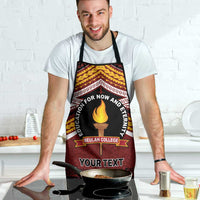 Personalised Tonga Beulah College Apron Polynesian Ngatu Tribal LT9 - Polynesian Pride