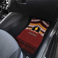 Personalised Tonga Beulah College Car Mats Polynesian Ngatu Tribal LT9 - Polynesian Pride