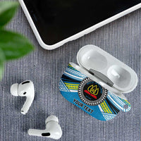 Personalised Tonga Lavengamalie College AirPods Case Polynesian Ngatu Tribal LT9 - Polynesian Pride