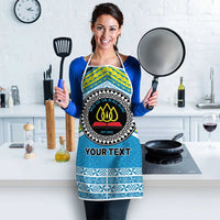 Personalised Tonga Lavengamalie College Apron Polynesian Ngatu Tribal LT9 - Polynesian Pride