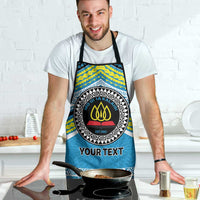 Personalised Tonga Lavengamalie College Apron Polynesian Ngatu Tribal LT9 - Polynesian Pride