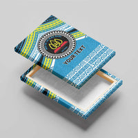 Personalised Tonga Lavengamalie College Canvas Wall Art Polynesian Ngatu Tribal LT9 - Polynesian Pride