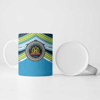 Personalised Tonga Lavengamalie College Ceramic Mug Polynesian Ngatu Tribal LT9 - Polynesian Pride