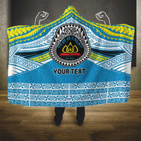 Personalised Tonga Lavengamalie College Hooded Blanket Polynesian Ngatu Tribal LT9 - Polynesian Pride