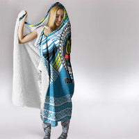 Personalised Tonga Lavengamalie College Hooded Blanket Polynesian Ngatu Tribal LT9 - Polynesian Pride