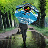 Personalised Tonga Lavengamalie College Umbrella Polynesian Ngatu Tribal LT9 - Polynesian Pride